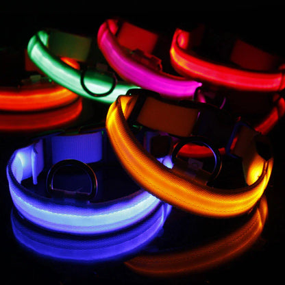 BrightGlow LED Dog Collar