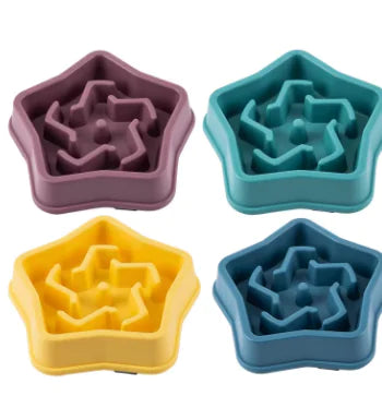 SmartBite™ Anti-Choking Slow Feeder Bowl – Fun & Healthy Mealtime for Cats and Dogs