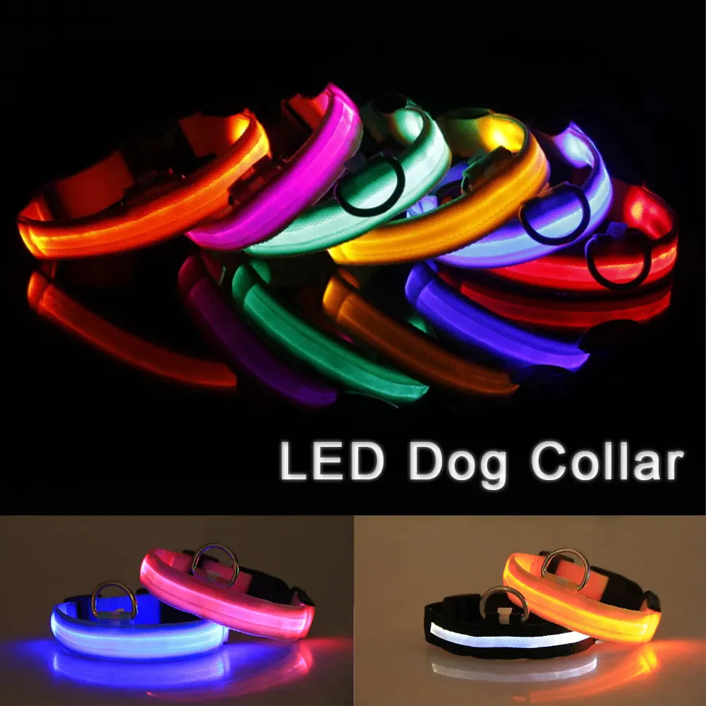 BrightGlow LED Dog Collar