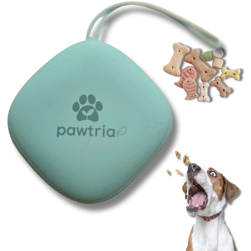 Pawtria™ Silicone Treat Pouch – Dog & Cat Training Bag
