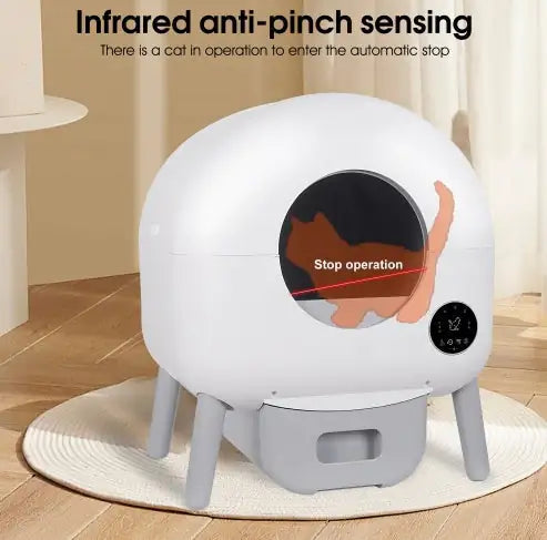 SmartClean™ XL Self-Cleaning Litter Box – App-Controlled, Extra-Large Capacity for Multi-Cat Homes