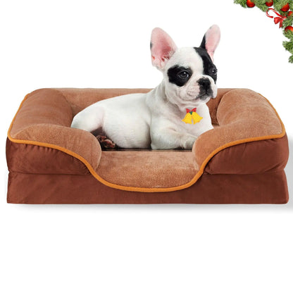 Orthopedic Cuddler Dog Sofa Bed – Ultra-Soft, Supportive & Removable Cover