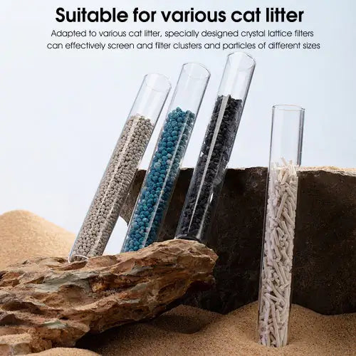 SmartClean™ Self-Cleaning Cat Litter Box – App-Controlled with Safety Sensors & Ambient Light