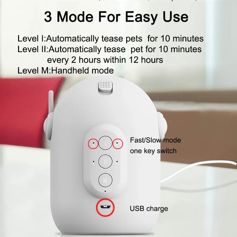 Smart Automatic Laser Pointer Cat Toy