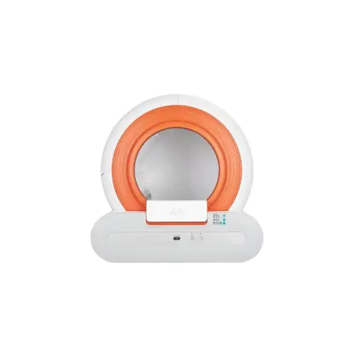 Smart Self-Cleaning Cat Litter Box – Modern Design with App Control & Multi-Litter Compatibility