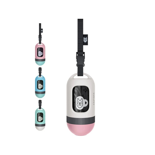 Dog Poop Bag Holder – Retractable & Leak-Proof